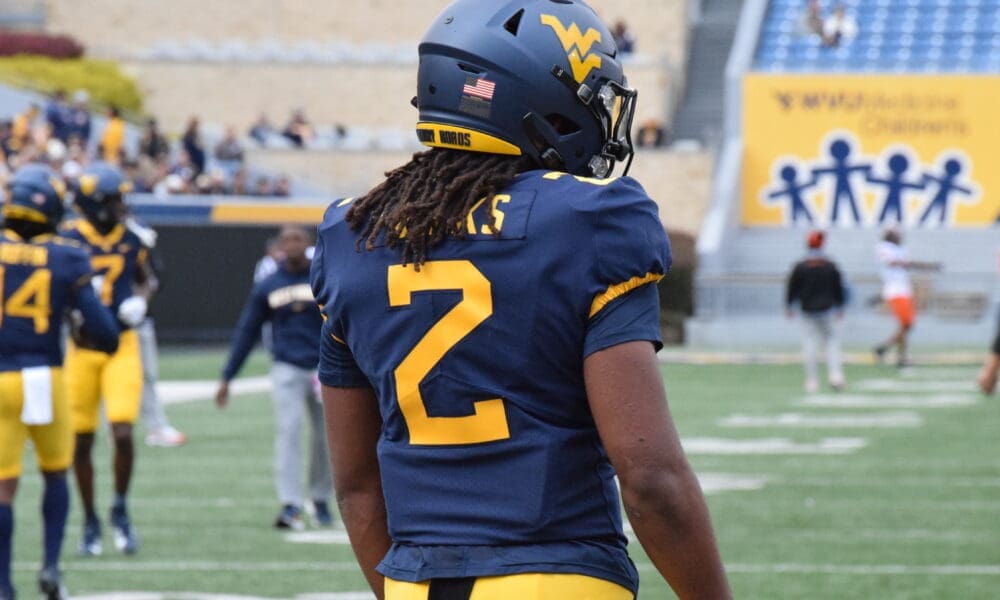 WVU Football S Aubrey Burks
