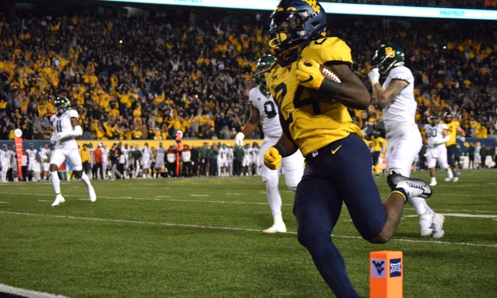 WVU Football RB Tony Mathis