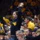 WVU basketball fans worried while watching game