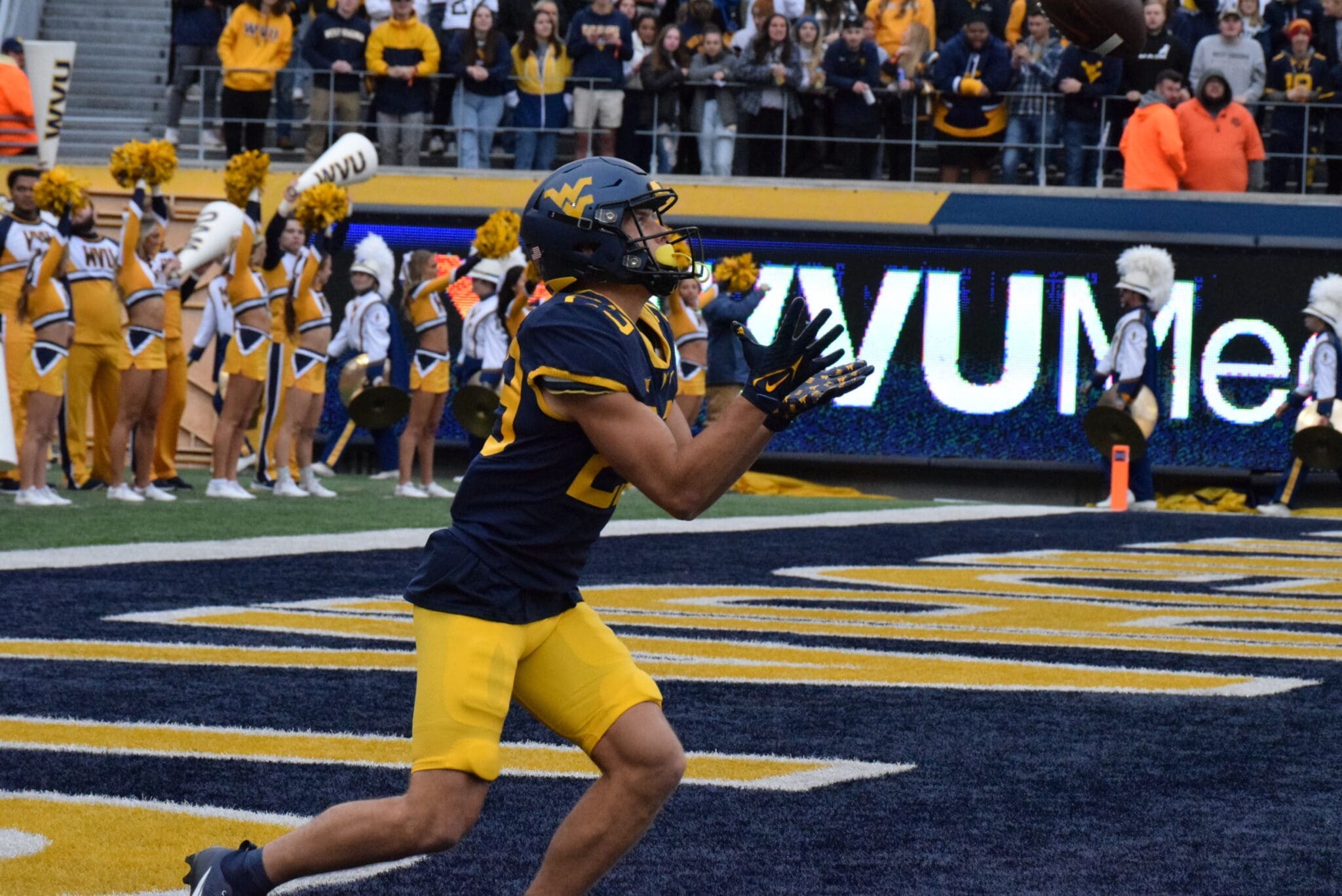 WVU Football WR Preston Fox