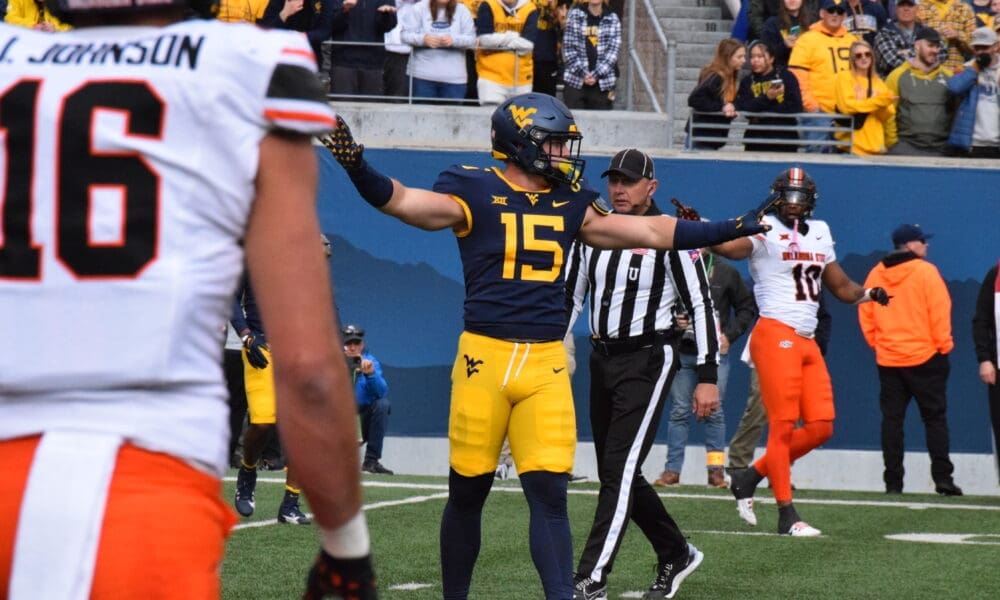 WVU Football LB Ben Cutter