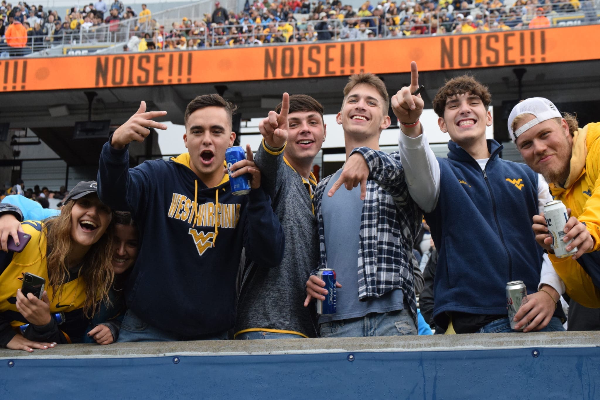 WVU football fans