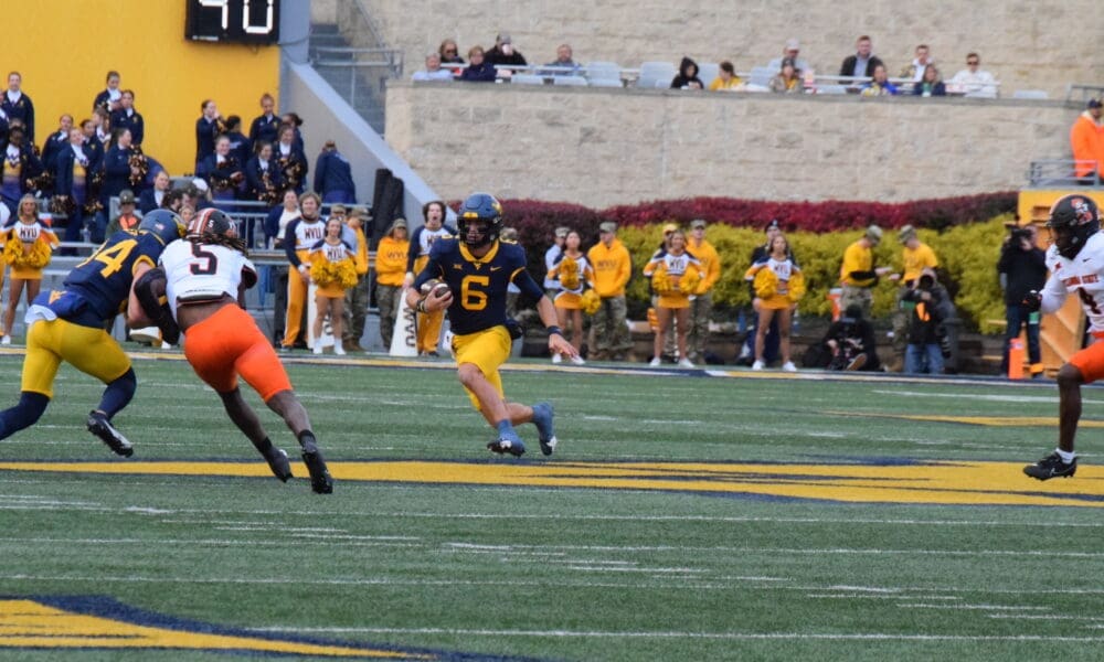 WVU Football QB Garrett Greene