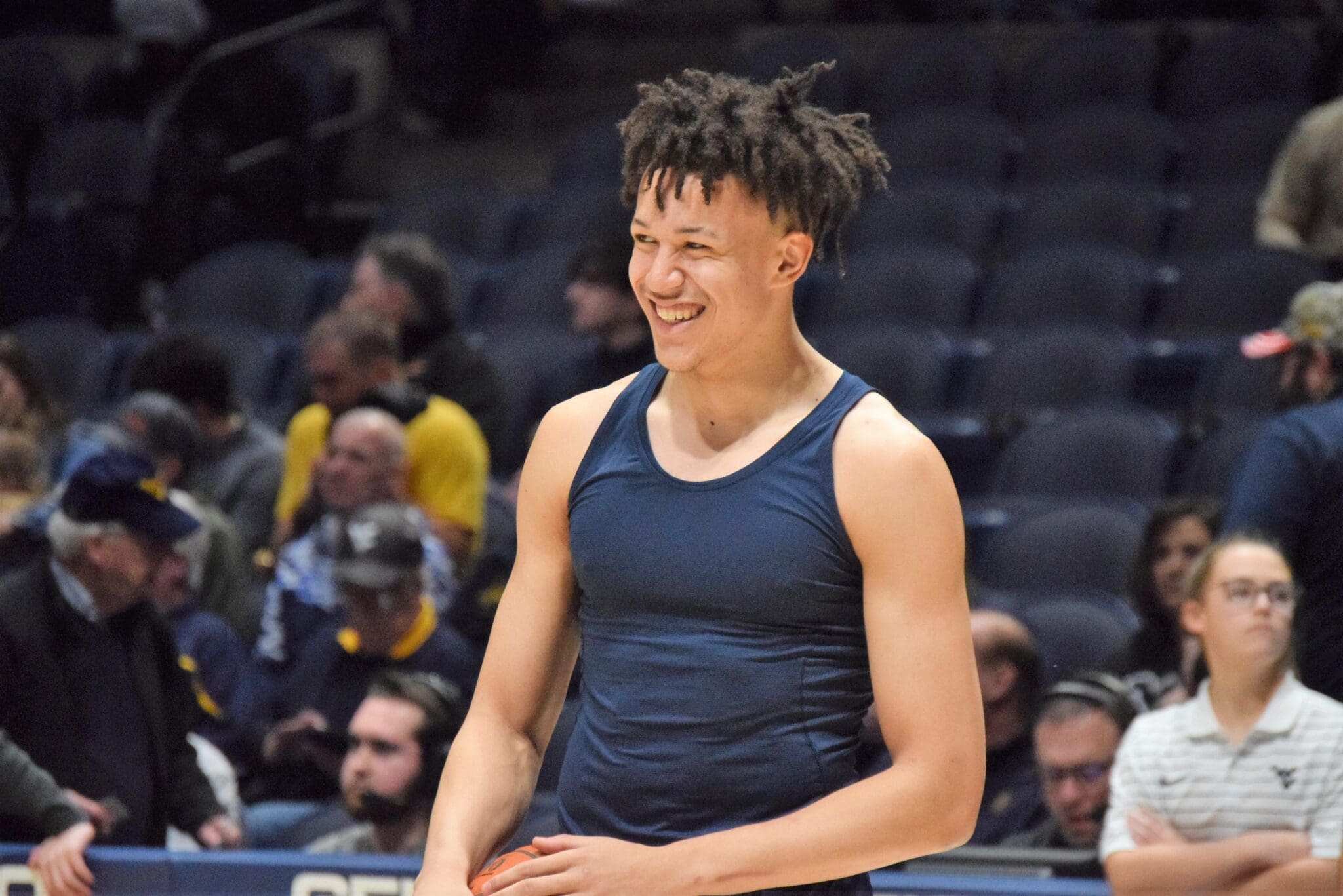 Former WVU Basketball forward James Okonkwo back in transfer portal