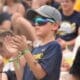 WVU baseball fan kid at Super Regional