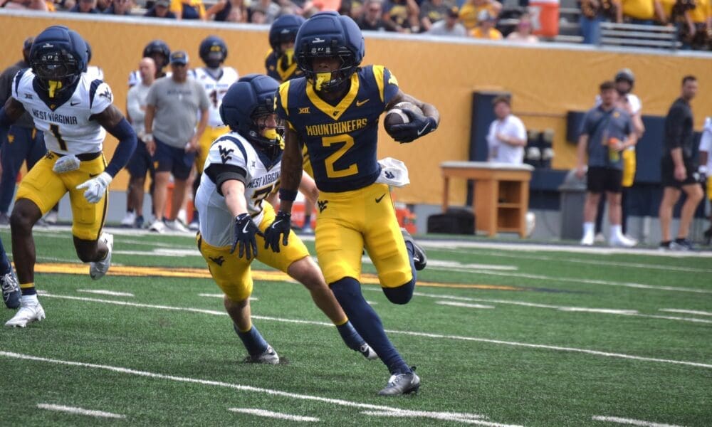 WVU Football WR DJ Epps Spring 2026
