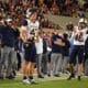 WVU kicker Casey Legg and long snapper Austin Brinkman