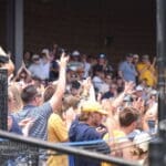 WVU Baseball fans at Super Regional