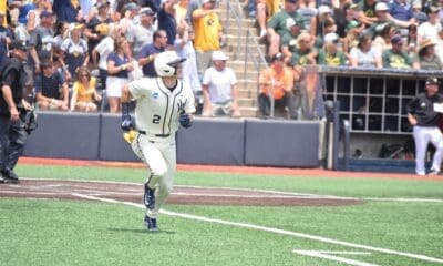 WVU Baseball Gavin Kelly in Super Regional