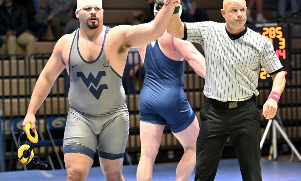 WVU Wrestling Michael Wolfgram