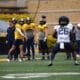 WVU Football QB Garrett Greene and RB Justin Johnson