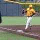 WVU Baseball Grant Hussey home run