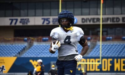 WVU Football RB CJ Donaldson