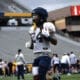 WVU Football RB Tony Mathis at practice