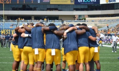 WVU football practice stock