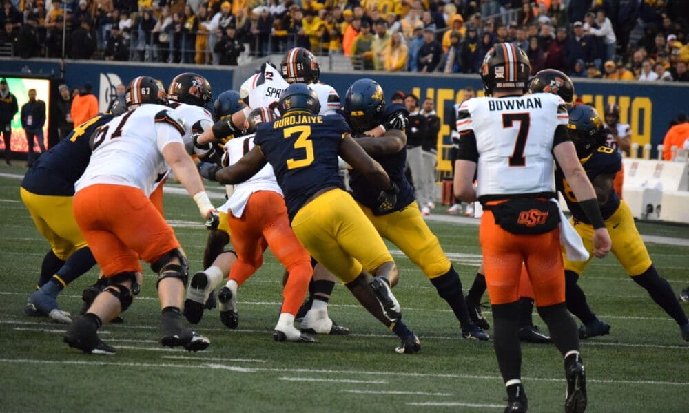 WVU Football against Oklahoma State