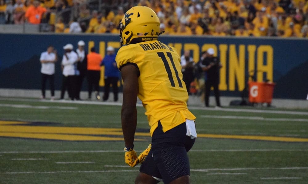 WVU Football WR Cortez Braham