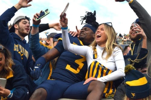 WVU football fans
