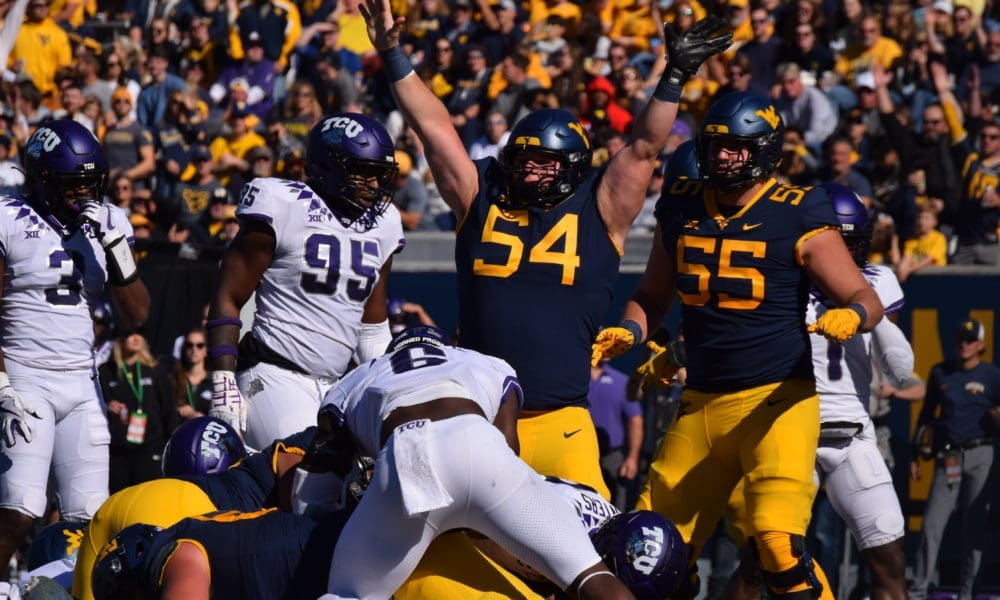 WVU Football Center Zach Frazier