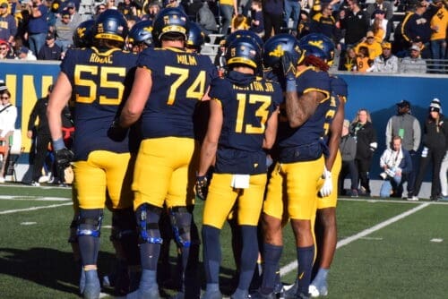 WVU Football Offensive Line with Wyatt Milum and Tomas Rimac