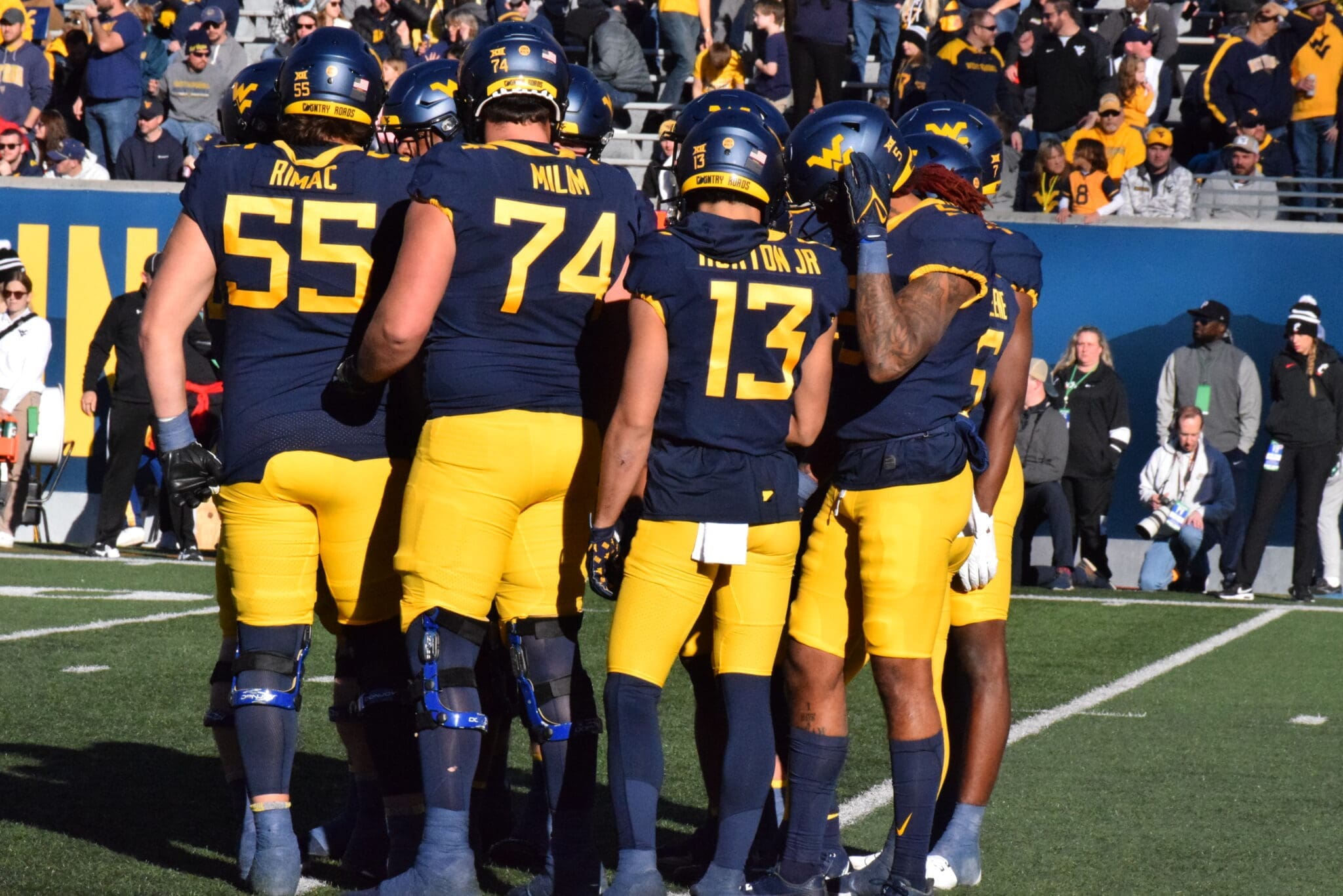WVU Football Offensive Line with Wyatt Milum and Tomas Rimac