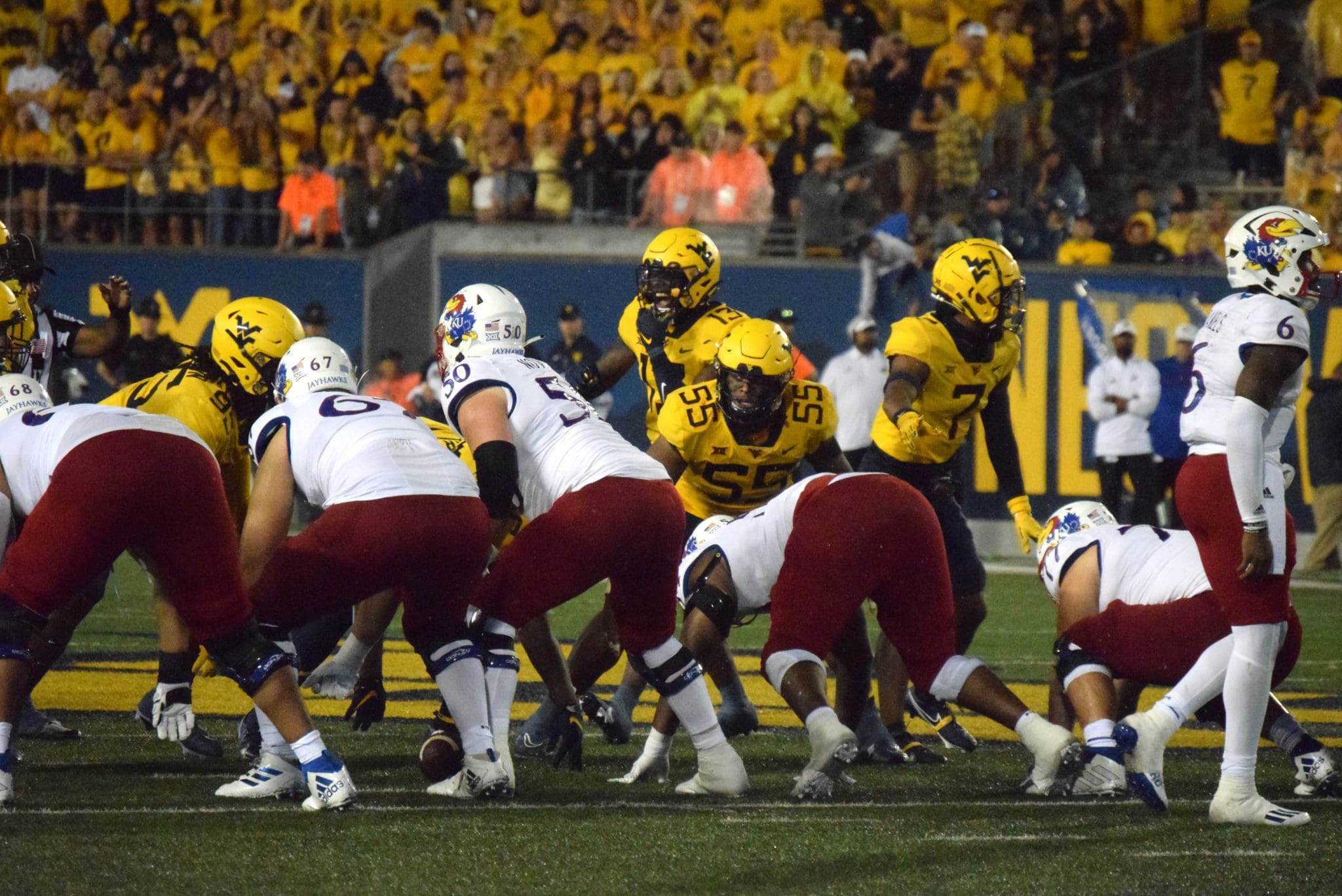 WVU Football against Kansas