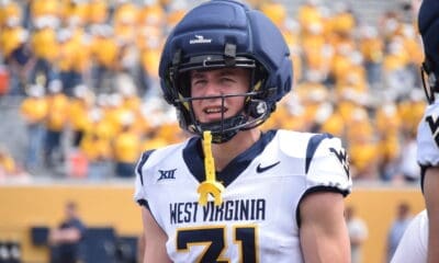 WVU Football safety Shane Cornali