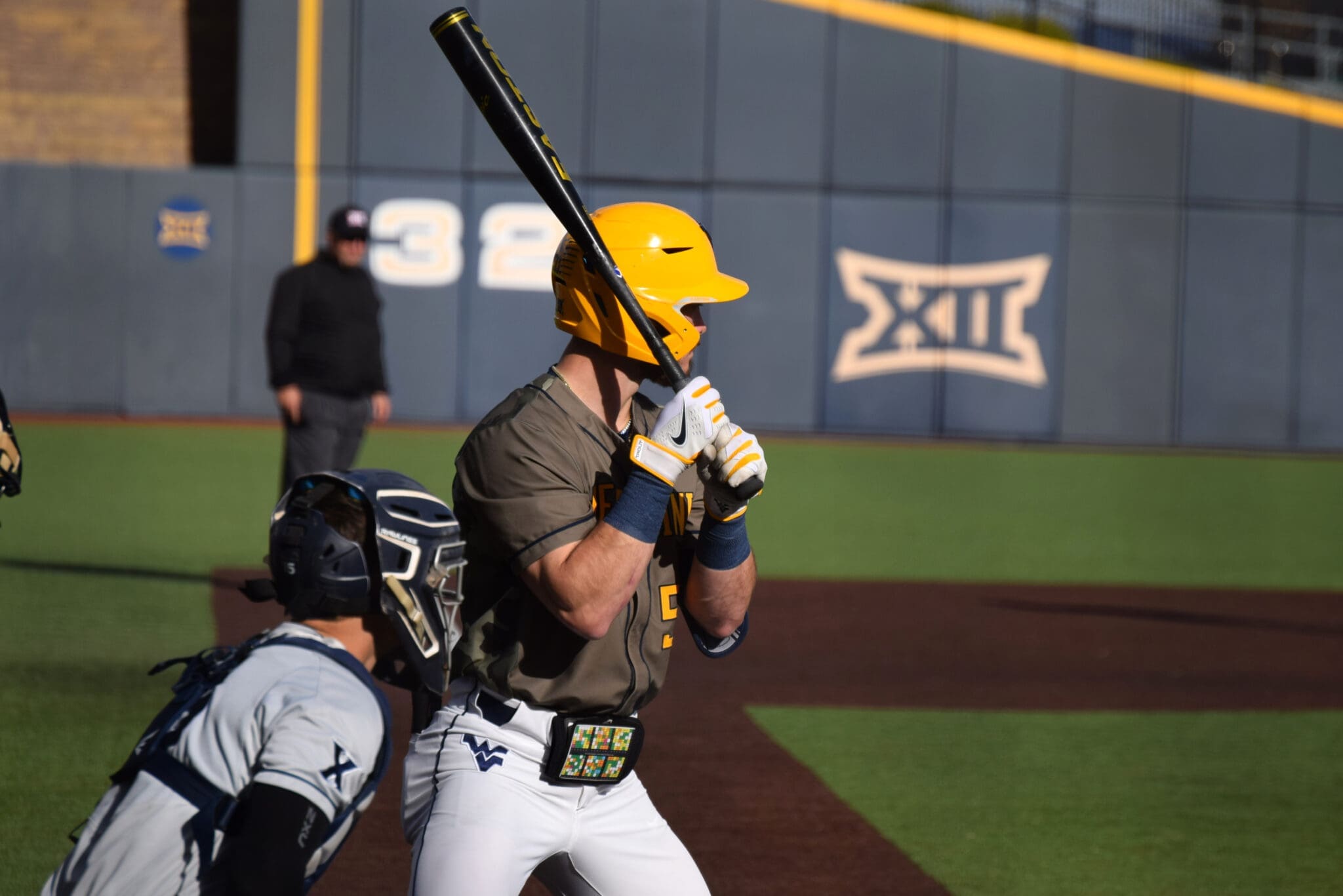 WVU Baseball right fielder/third baseman Caleb McNeely