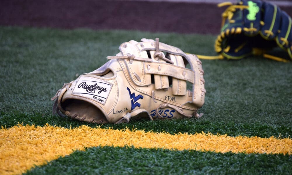 WVU Baseball glove