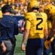 WVU Football HC Neal Brown and Jarret Doege
