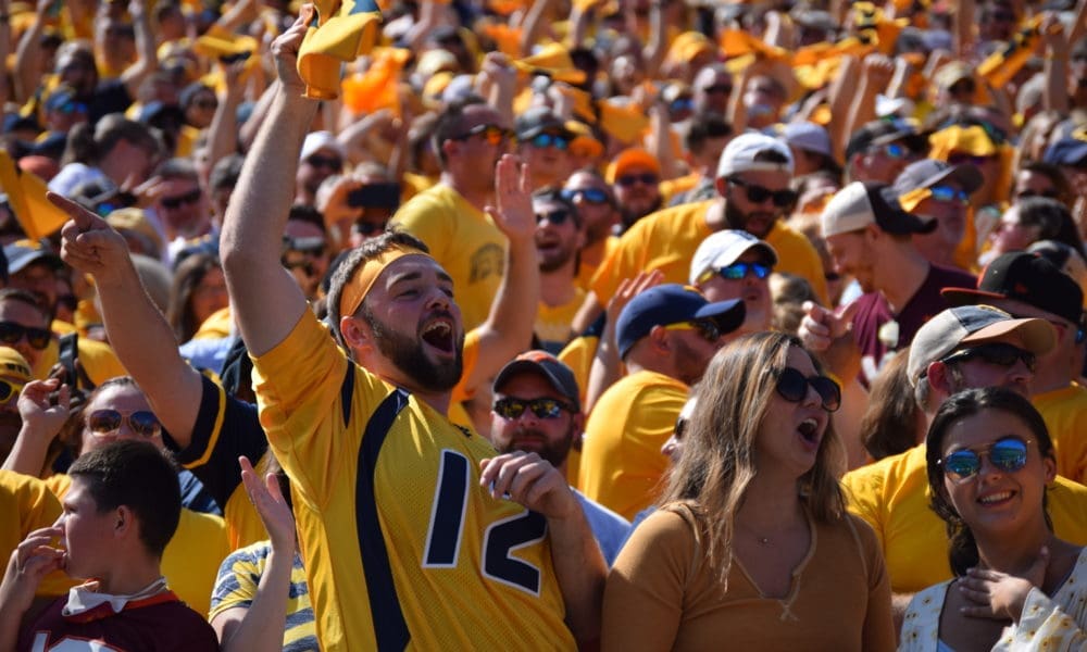WVU football fans