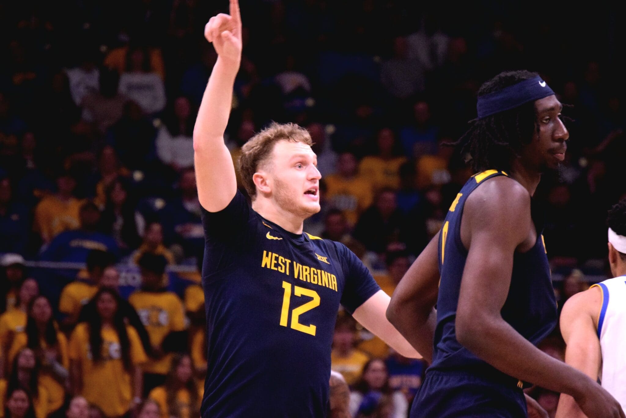 WVU Basketball Tucker DeVries