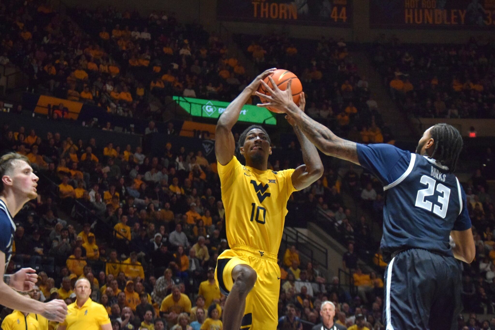 WVU Basketball Sencire Harris