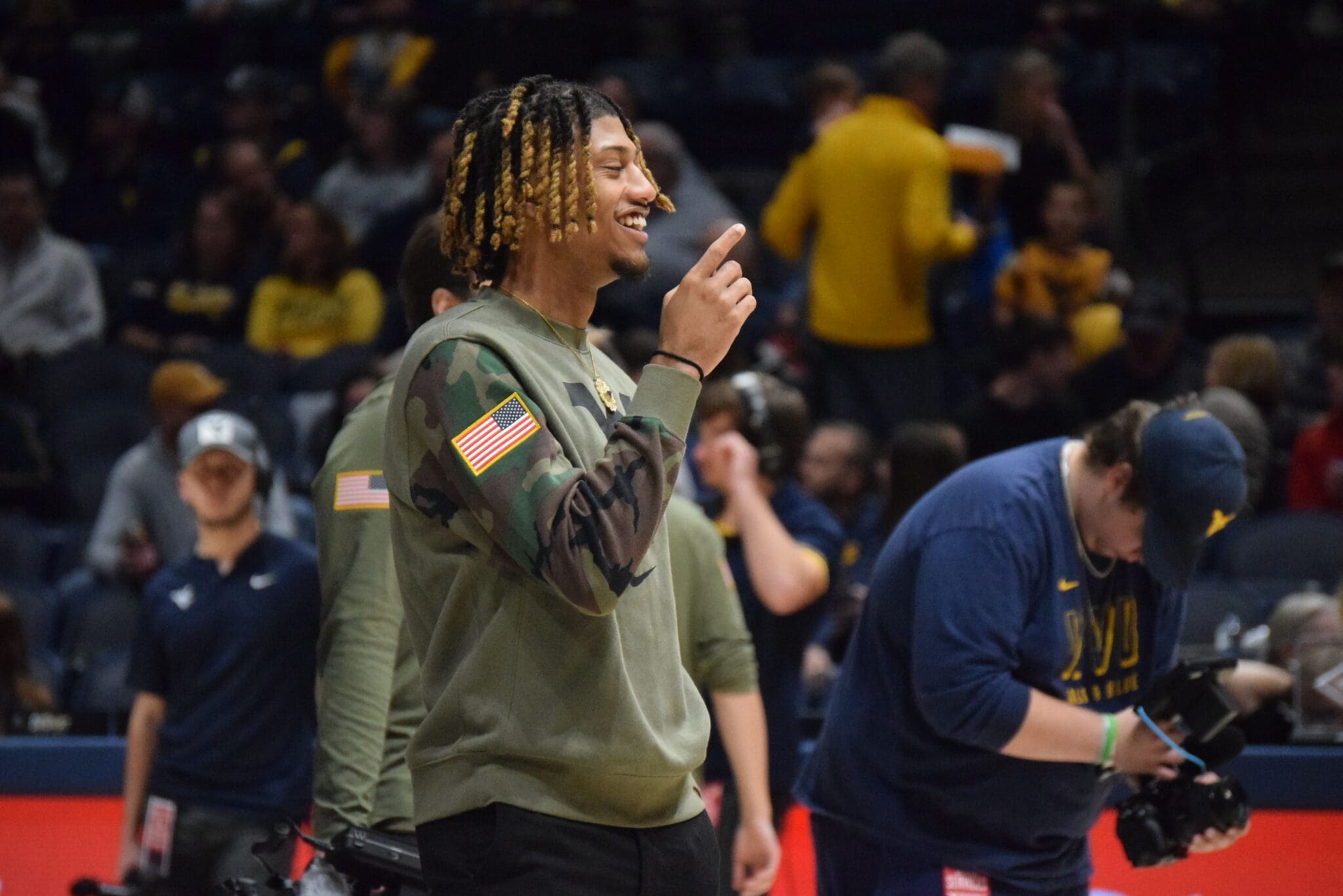 WVU Basketball Noah Farrakhan