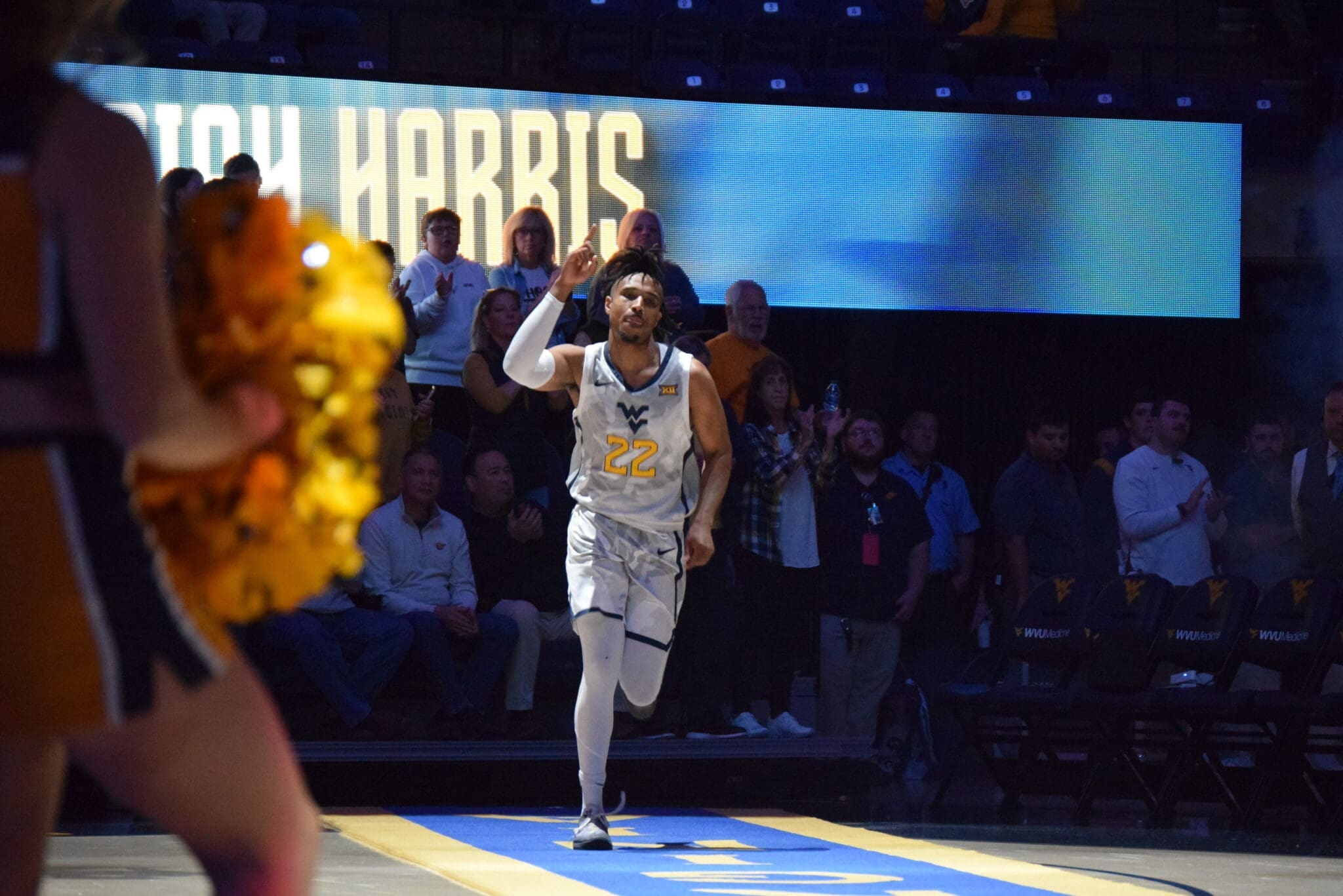 WVU Basketball Josiah Harris