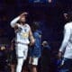 WVU Basketball Josiah Harris and Seth Wilson