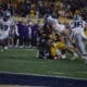 WVU Football Garrett Greene Takes Hit to the Neck against Kansas State