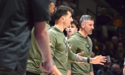WVU Basketball Jordan McCabe Coach