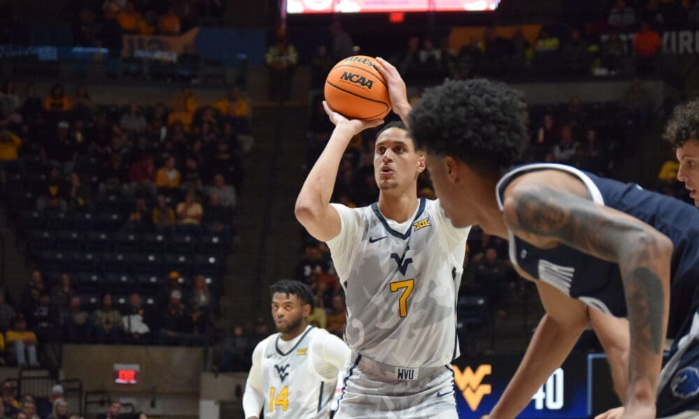 WVU Basketball Jesse Edwards