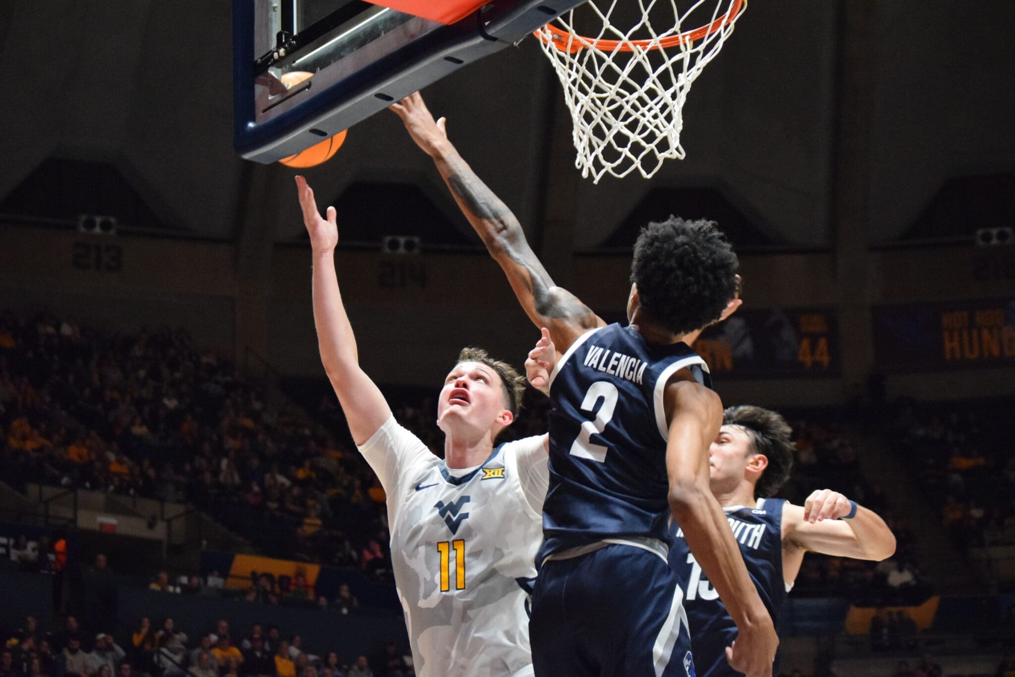 WVU Basketball Quinn Slazinski