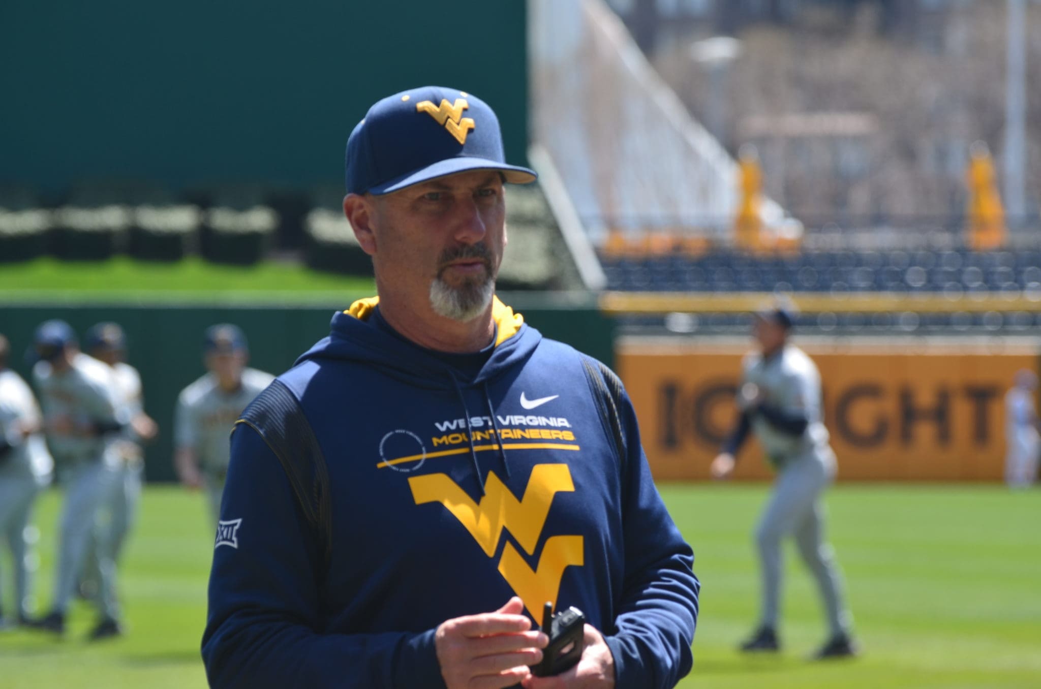 WVU Baseball HC Randy Mazey