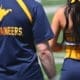 New Big 12 WVU logo on cheerleaders