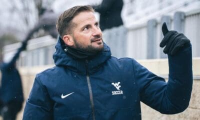 WVU Men's Soccer HC Dan Stratford