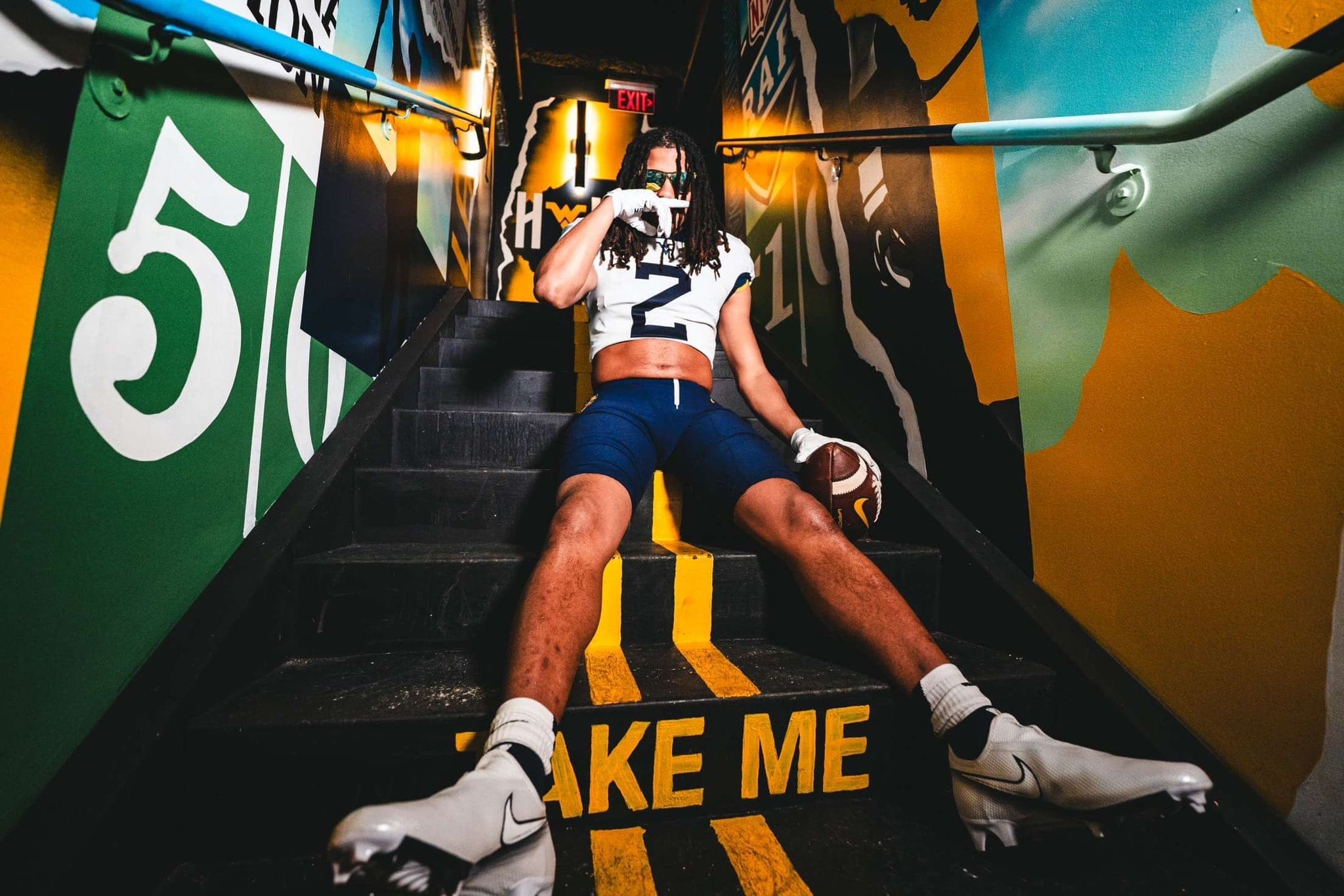 WVU Football WR recruit Davion Brown
