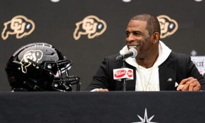 Colorado HC Deion Sanders at Big 12 Media Days