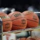 Big 12 logo basketballs bracketology