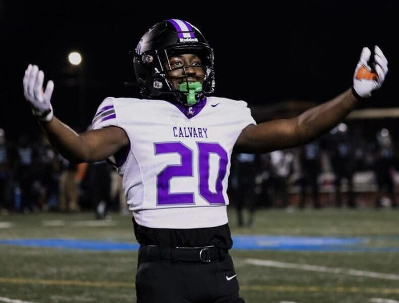 WVU Football DB recruit Emerson Lewis
