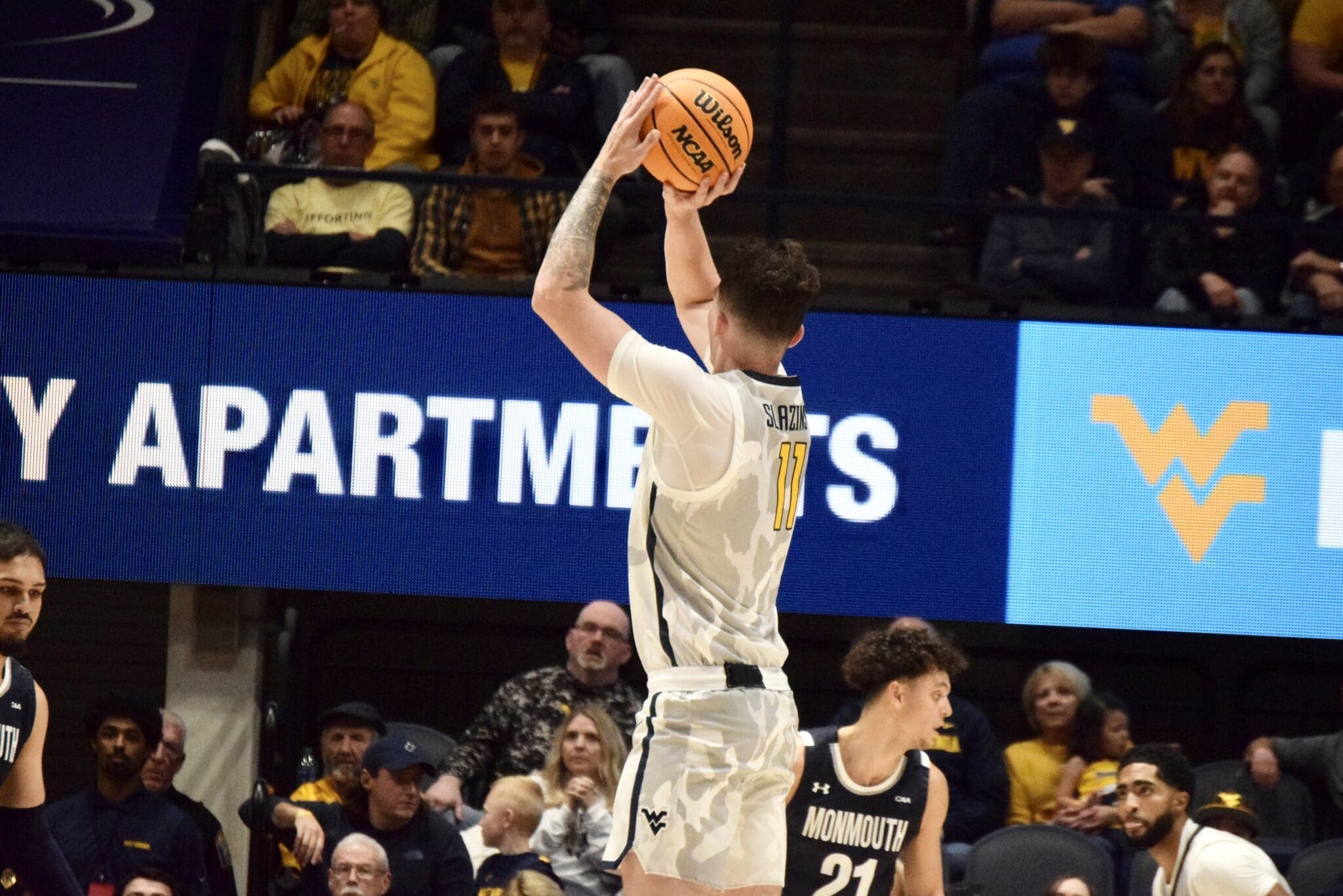 WVU Basketball Quinn Slazinski