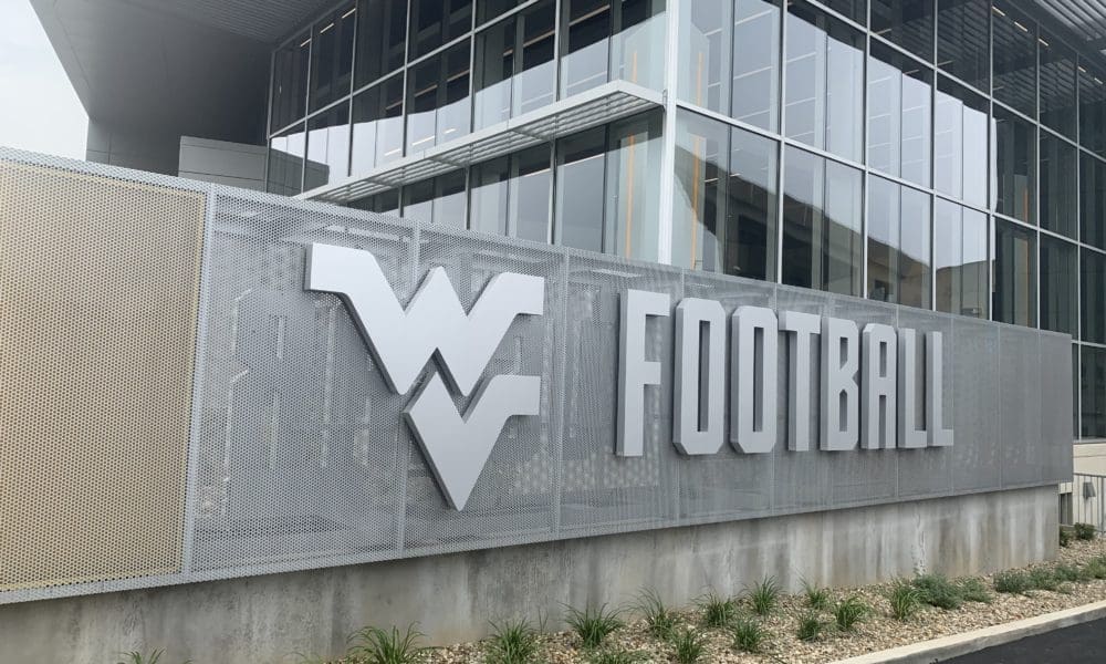 WVU football facility stock