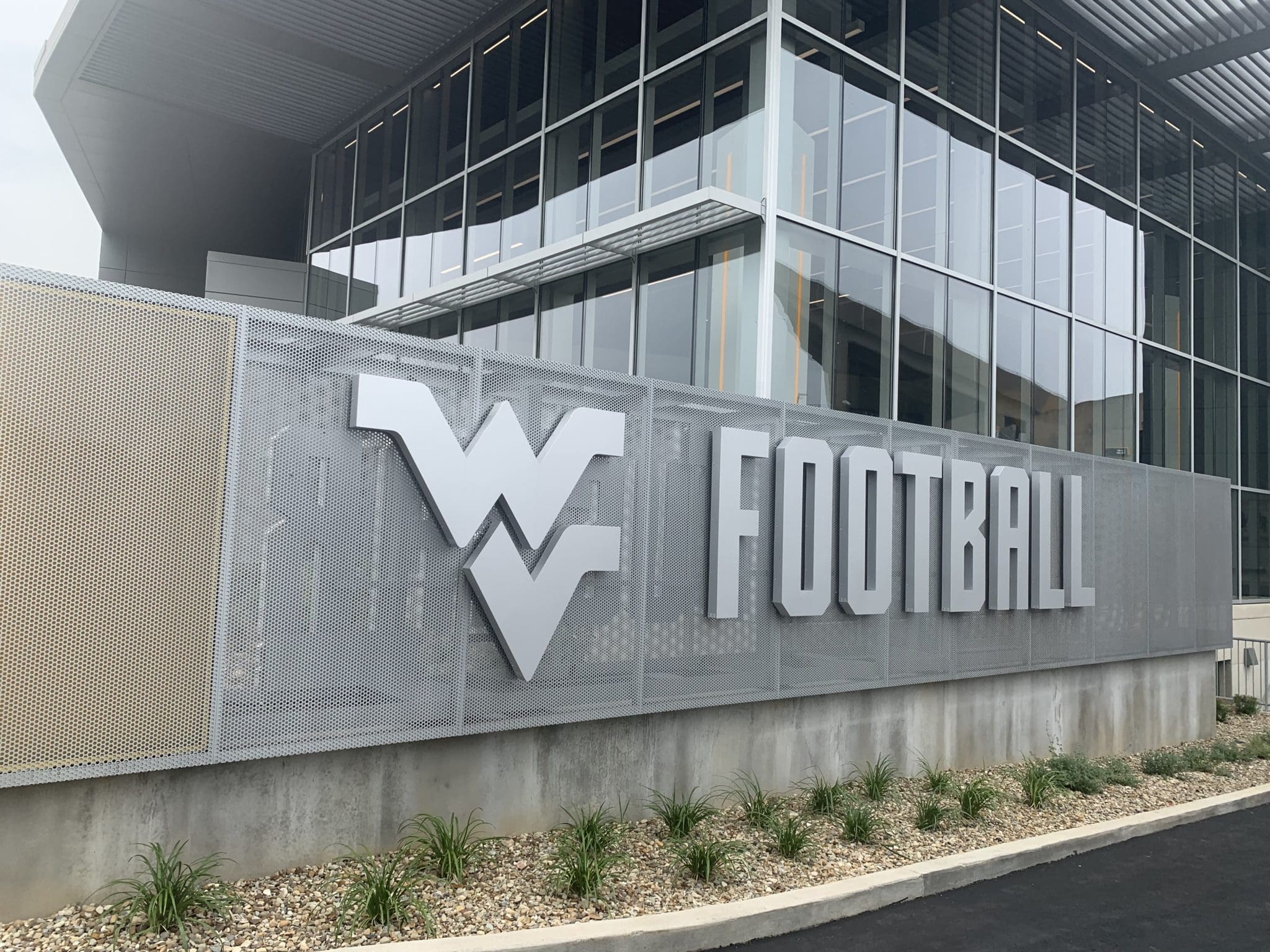 WVU football facility stock